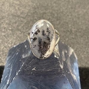 Sterling Silver Dendrite Opal Ring
